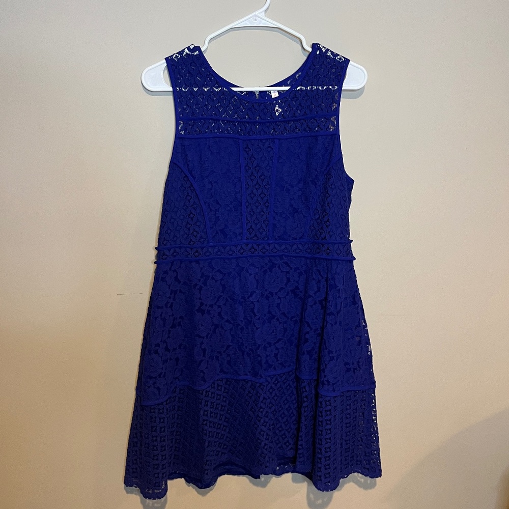 Purple Business Casual Dress